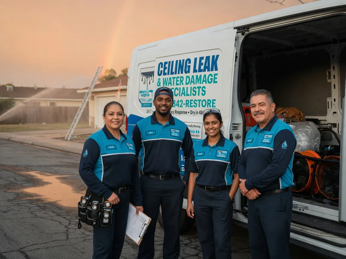 Ceiling Leak Cleanup company in Richland, NJ